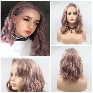 Dirty powder big wavy short curly hair